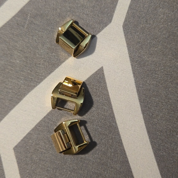 Michael Kors Camille Chronograph Champagne Dial Gold-tone Glitz Watch- - Picture 6 of 9